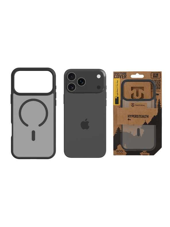 Tactical Tactical MagForce Hyperstealth Калъф за Apple iPhone 17 Pro Max Asphalt