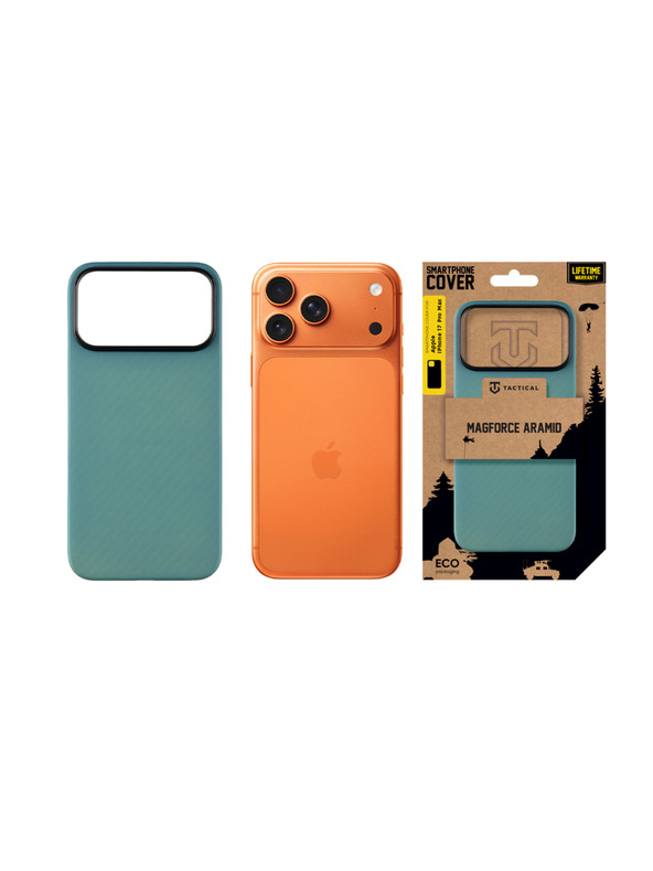 Tactical Tactical MagForce Aramid Кейс за Apple iPhone 17 Pro Max Blue Jay