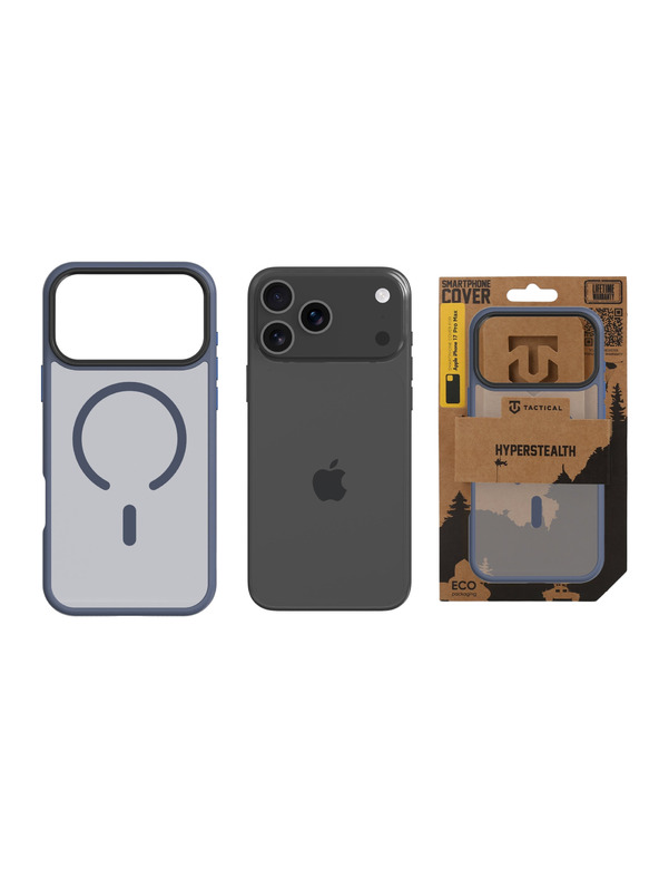 Tactical Tactical MagForce Hyperstealth Кейс за Apple iPhone 17 Pro Max Deep Blue