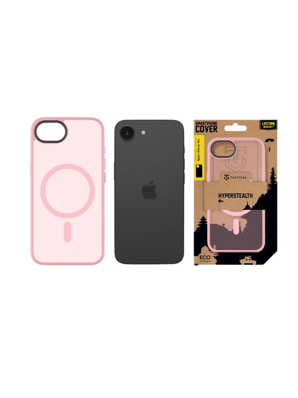 Tactical Tactical MagForce Hyperstealth Кейс за Apple iPhone 16e/17e Pink Panther