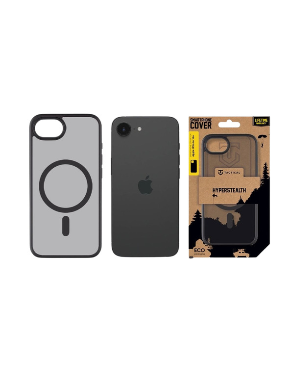 Tactical Tactical MagForce Hyperstealth Калъф за Apple iPhone 16e/17e Asphalt
