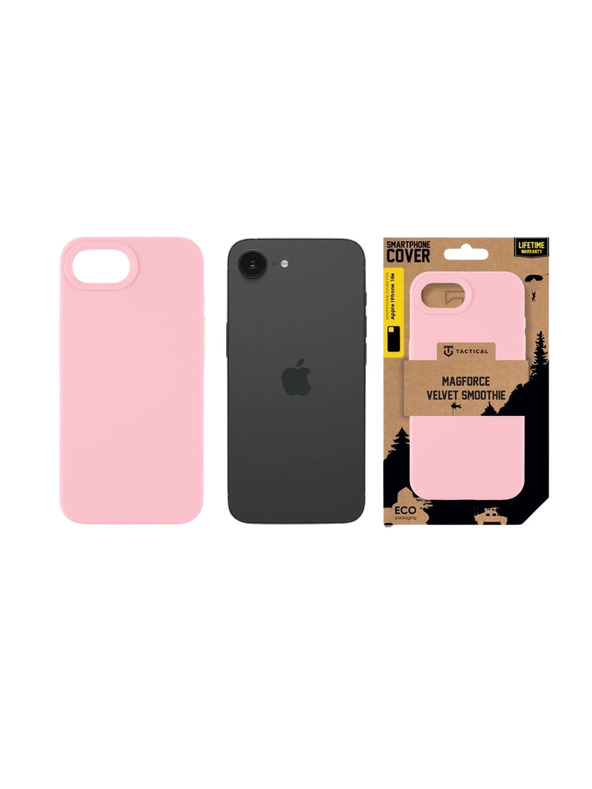 Tactical Tactical MagForce Velvet Smoothie Калъф за Apple iPhone 16e/17e Pink Panther