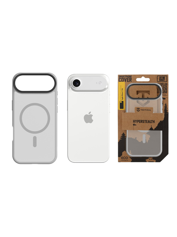 Tactical Tactical MagForce Hyperstealth Калъф за Apple iPhone Air Light Grey