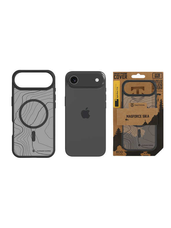 Tactical Tactical MagForce Hyperstealth Sika Калъф за Apple iPhone Air Asphalt