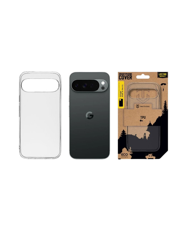Tactical Tactical TPU Калъф за Google Pixel 10 Pro XL Transparent