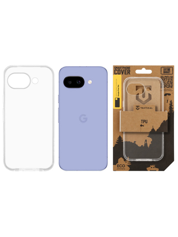 Tactical Tactical TPU Калъф за Google Pixel 10a Transparent