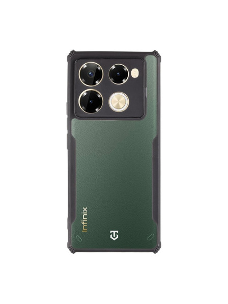 Tactical Tactical Quantum Stealth Протектор за Infinix Note 40 Pro 4G Clear/Black