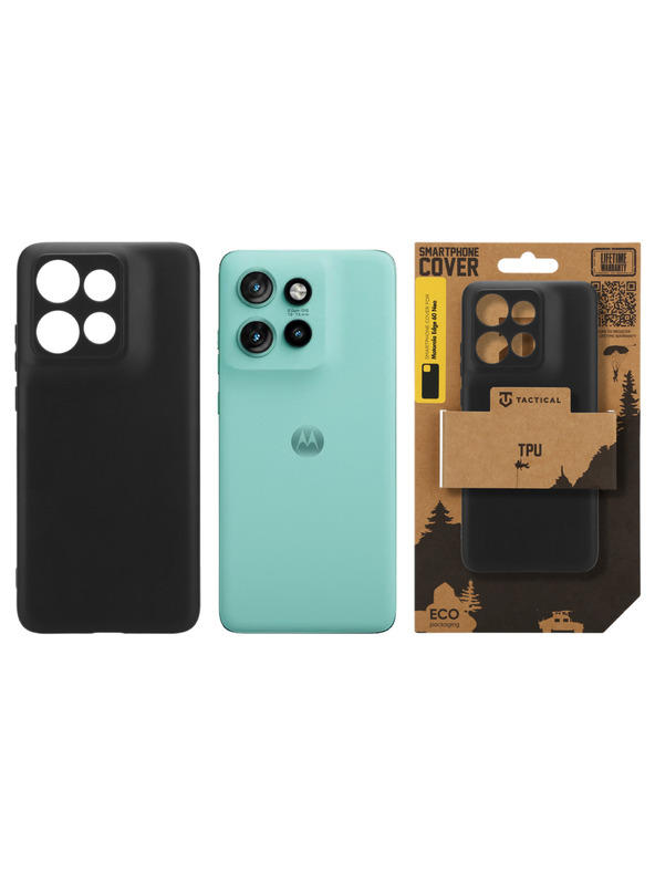 Tactical Tactical TPU Протектор за Motorola Edge 60 Neo Black