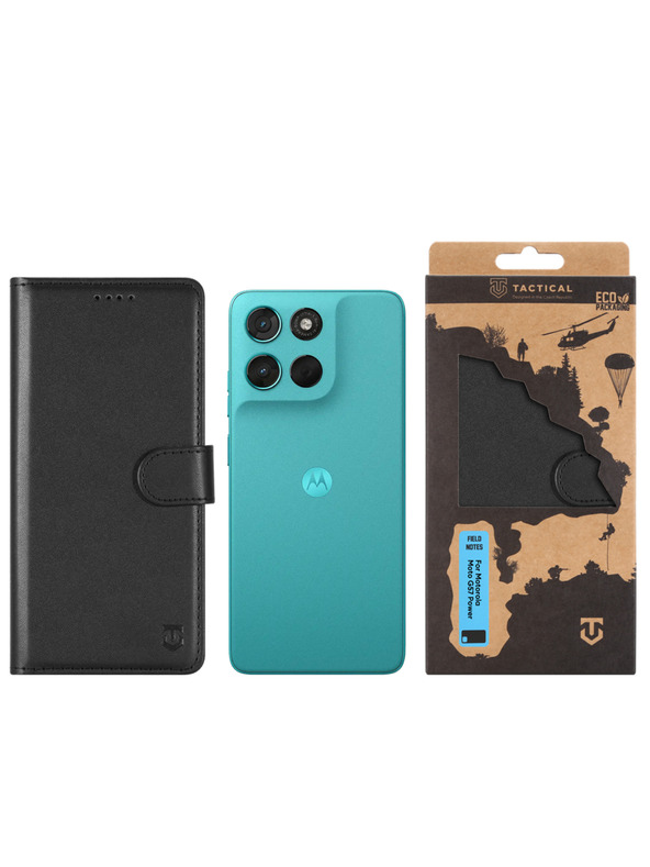Tactical Tactical Field Notes за Motorola Moto G57 Power Черен