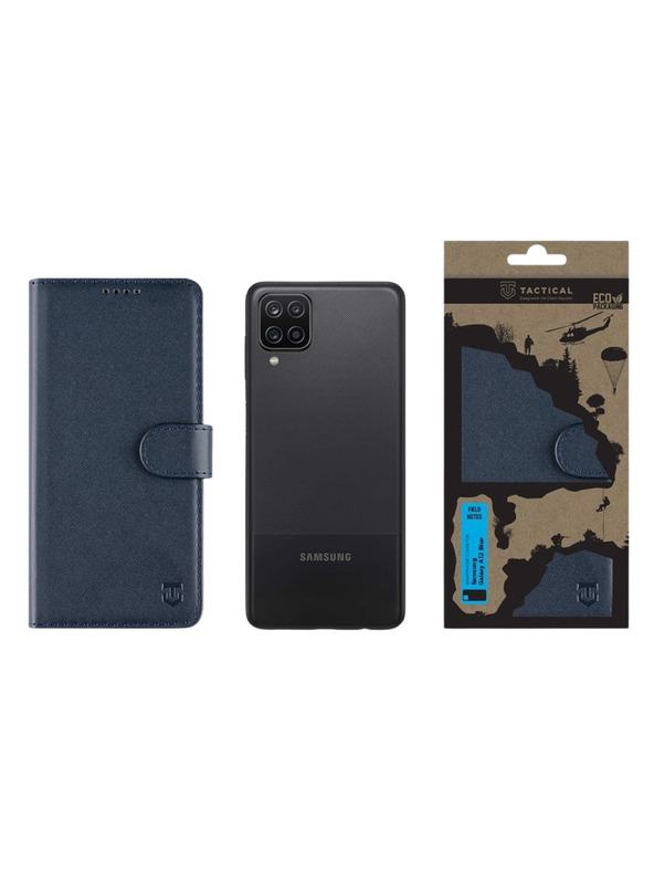 Tactical Tactical Field Notes за Samsung Galaxy A12 Син