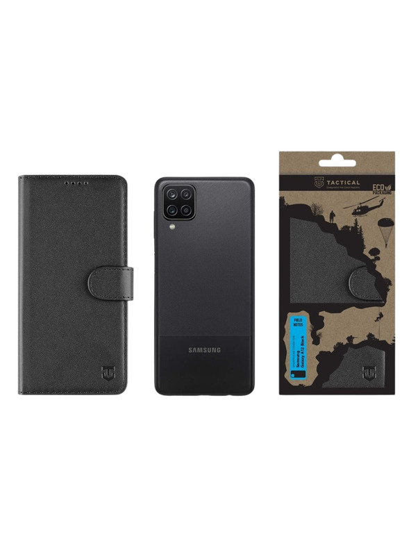 Tactical Tactical Field Notes за Samsung Galaxy A12 Черен