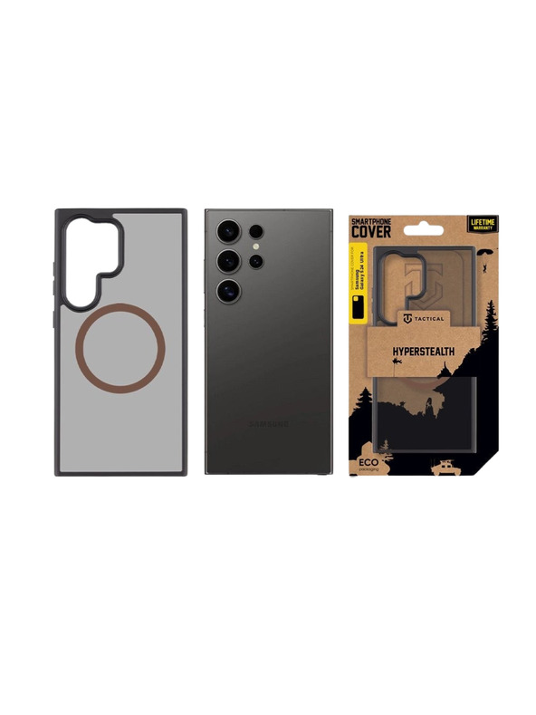 Tactical Tactical MagForce Hyperstealth 2.0 Калъф за Samsung Galaxy S24 Ultra Black/Moucha Moose