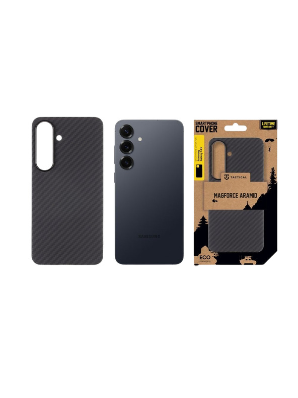 Tactical Tactical MagForce Aramid Калъф за Samsung Galaxy S25 Black