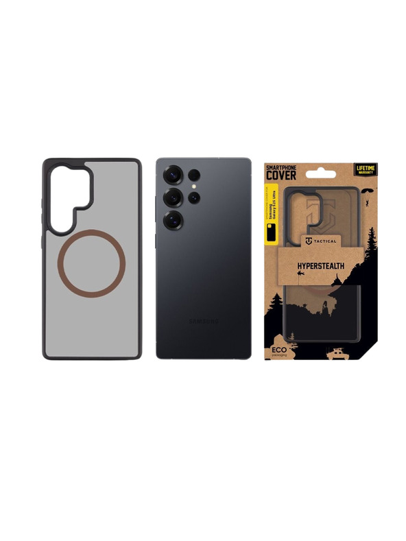 Tactical Tactical MagForce Hyperstealth 2.0 Калъф за Samsung Galaxy S25 Ultra Black/Moucha Moose