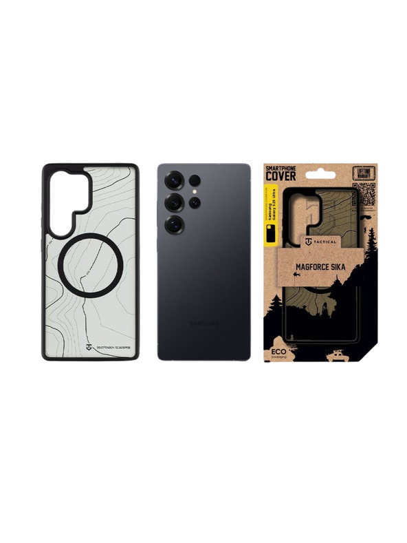 Tactical Tactical MagForce Hyperstealth Sika Калъф за Samsung Galaxy S25 Ultra Asphalt