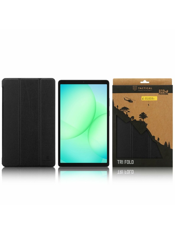 Tactical Tactical Book Tri Fold Кейс за Samsung Galaxy TAB A9/A11 Black