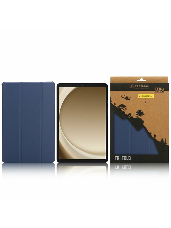 Tactical Tactical Book Tri Fold Кейс за Samsung Galaxy TAB A11+ Blue