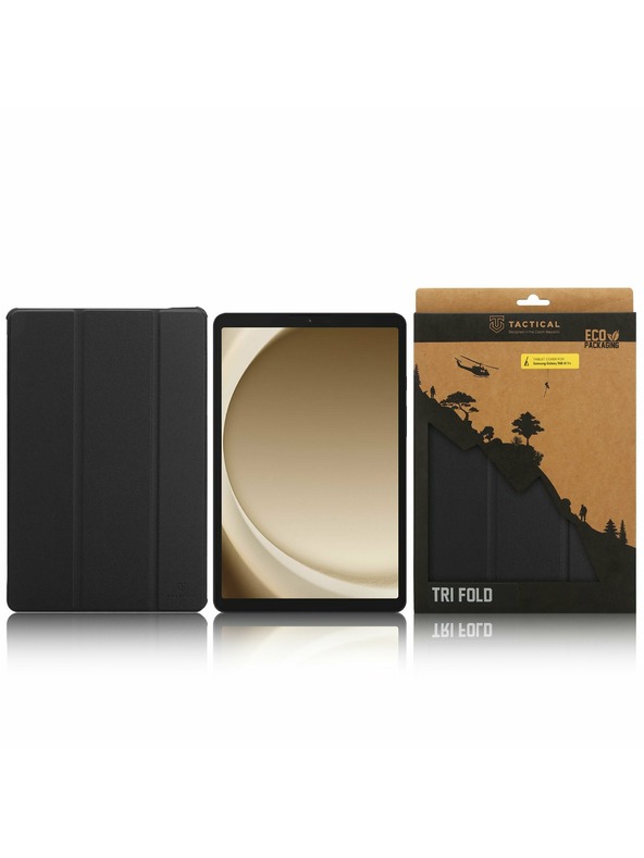 Tactical Tactical Book Tri Fold Кейс за Samsung Galaxy TAB A11+ Black