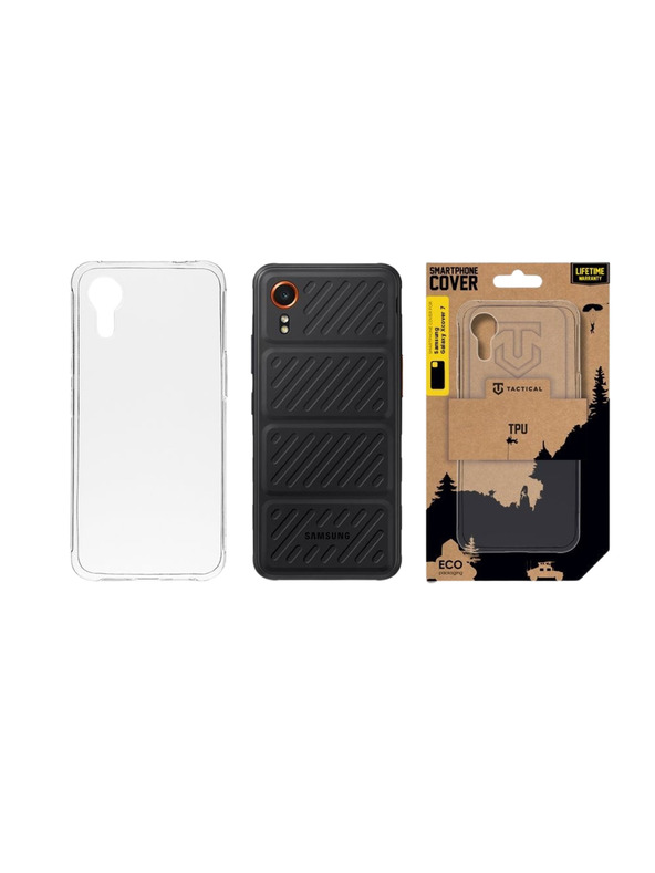 Tactical Tactical TPU Калъф за Samsung Galaxy Xcover 7 Transparent