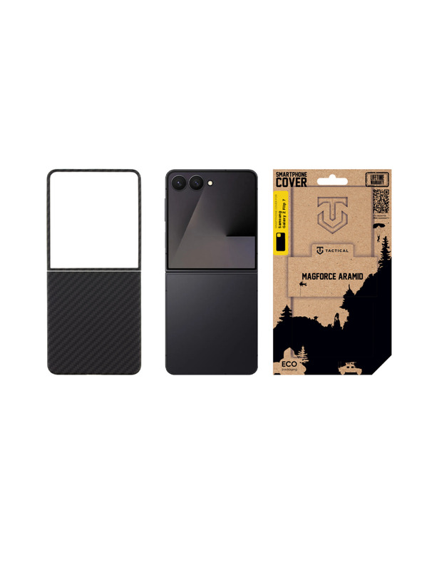 Tactical Tactical MagForce Aramid Калъф за Samsung Galaxy Z Flip 7 Black
