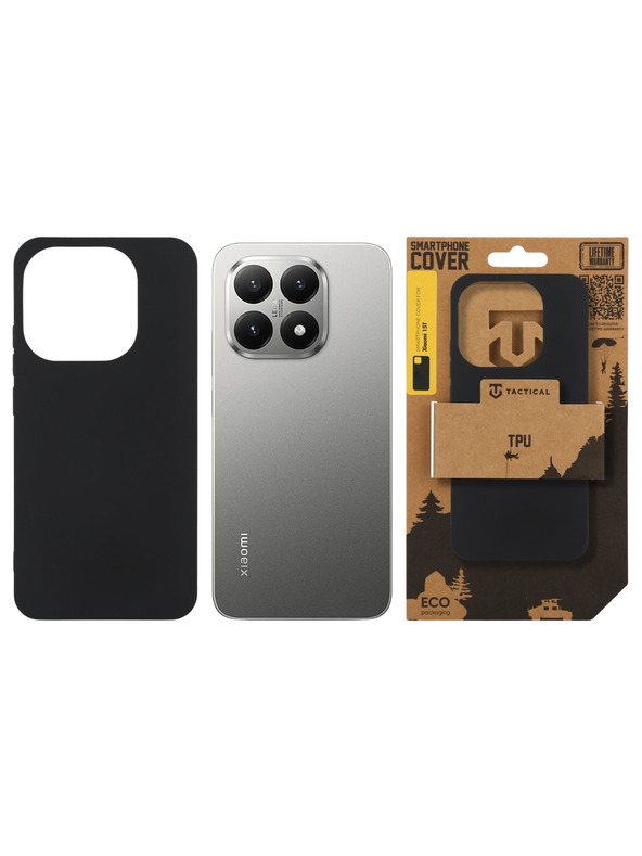 Tactical Tactical TPU Кейс за Xiaomi 15T Black