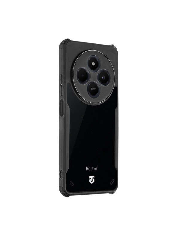 Tactical Tactical Quantum Stealth Кейс за Xiaomi Redmi 14C 4G/A4 5G/Poco C75 Clear/Black