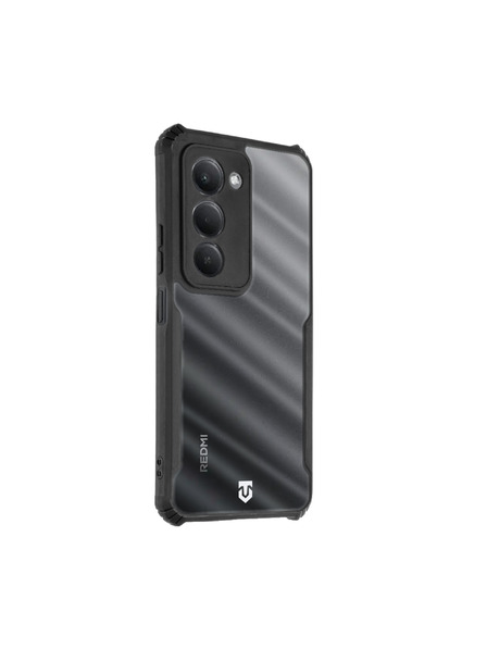 Tactical Tactical Quantum Stealth Калъф за Xiaomi Redmi 15 Clear/Black