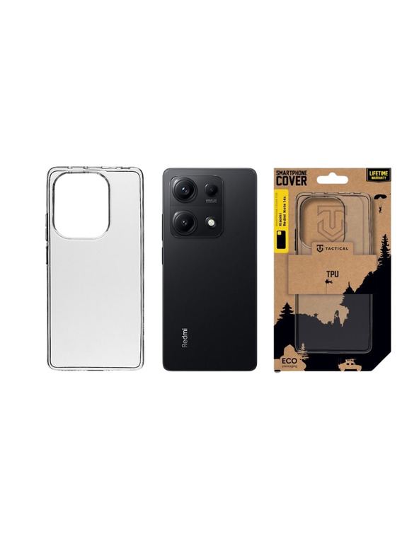 Tactical Tactical TPU Калъф за Xiaomi Redmi Note 14S Transparent