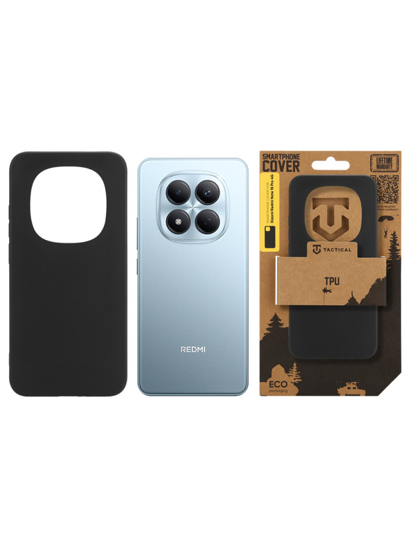 Tactical Tactical TPU Калъф за Xiaomi Redmi Note 15 Pro 4G Black