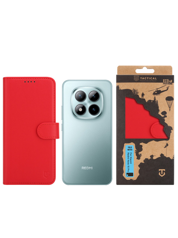 Tactical Tactical Field Notes за Xiaomi Redmi Note 15 Pro 5G Red