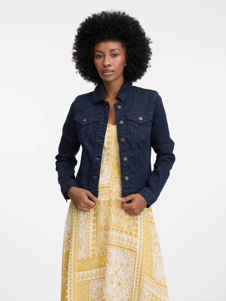 Orsay Тъмносиньо дамско дънково яке ORSAY