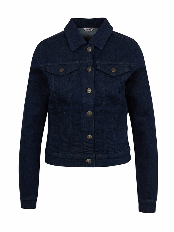 Orsay Тъмносиньо дамско дънково яке ORSAY