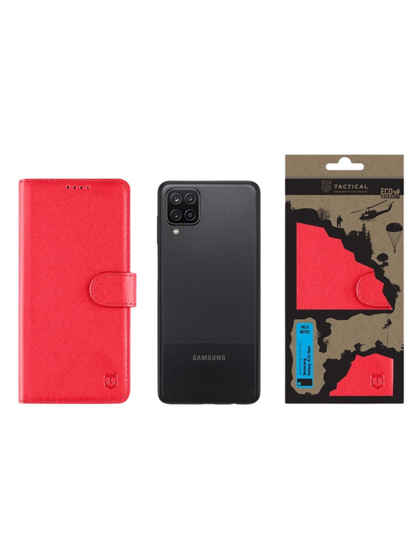 Tactical Tactical Field Notes за Samsung Galaxy A12 Red