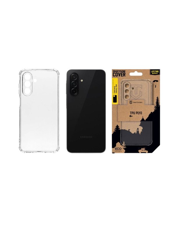 Tactical Tactical TPU Plyo Калъф за Samsung Galaxy A26 5G Transparent