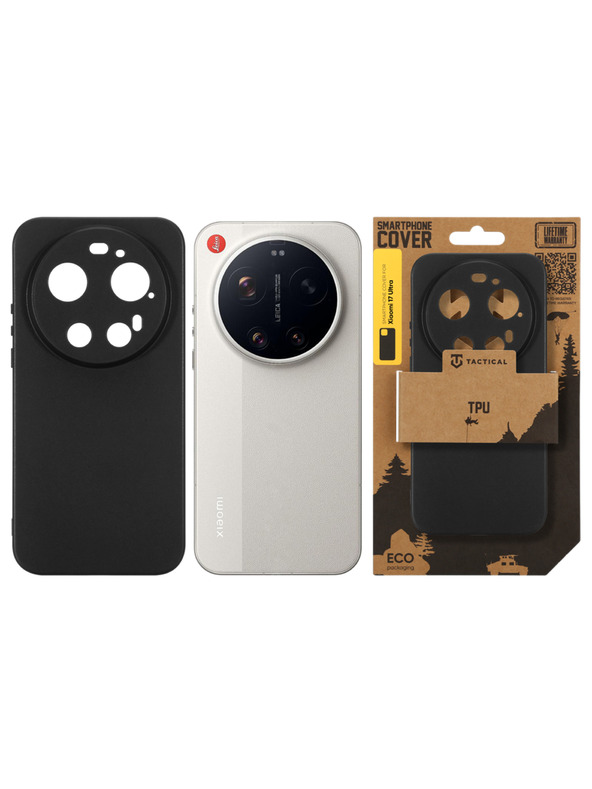 Tactical Tactical TPU Калъф за Xiaomi 17 Ultra Black