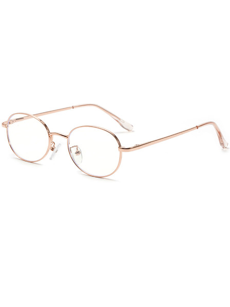 VEYREY VeyRey лимонки слънчеви очила Spinious златна рамка прозрачни стъкла