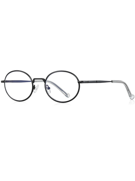 VEYREY VeyRey лимонки слънчеви очила Ropug черна рамка чисти стекла