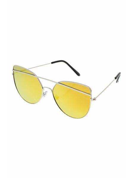 OEM OEM дамски пилотки слънчеви очила Giant сива рамка тъмносини стъкла