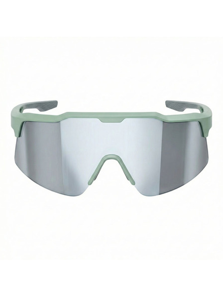 VEYREY VeyRey спортни слънчеви очила Antism зелена рамка сребристи стъкла