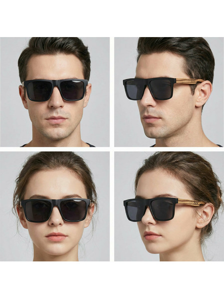 VEYREY VeyRey нърд поляризационни слънчеви очила Surance черен ръб черни стъкла