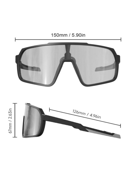 VEYREY VeyRey спортни фотохромни слънчеви очила Jist розова рамка розови лещи