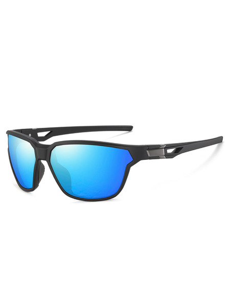 VEYREY VeyRey спортни слънчеви очила с поляризация Nuf черна рамка сини лещи