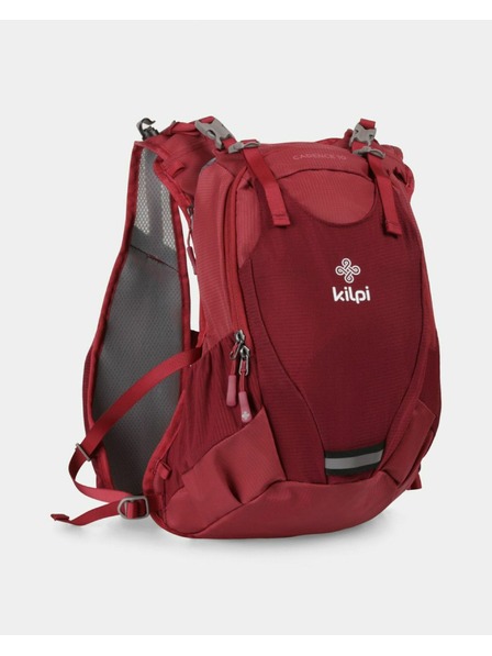Kilpi Бягане и велосипедна раница Kilpi CADENCE 10-U Тъмночервена