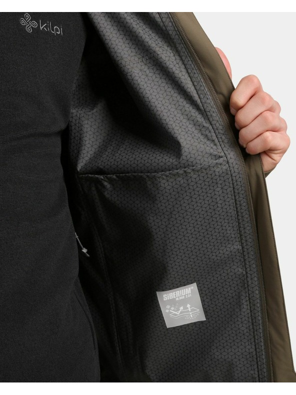 Kilpi Мъжко мембранно яке Kilpi MONTANA-M Хаки