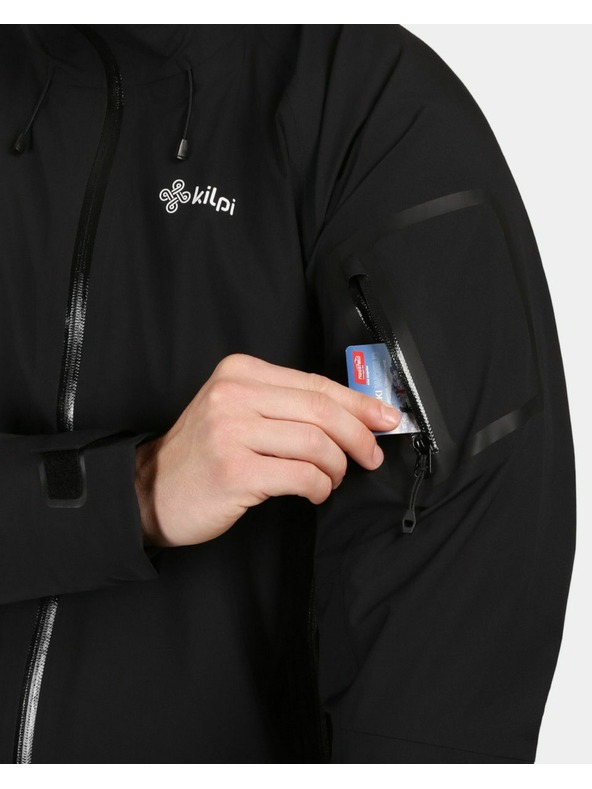 Kilpi Мъжка водоустойчива hardshellowa куртка Kilpi MAMBA-M Черна