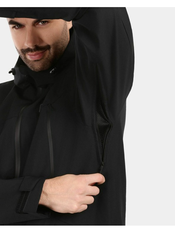 Kilpi Мъжко удължено външно яке Kilpi AYRA-M Черно