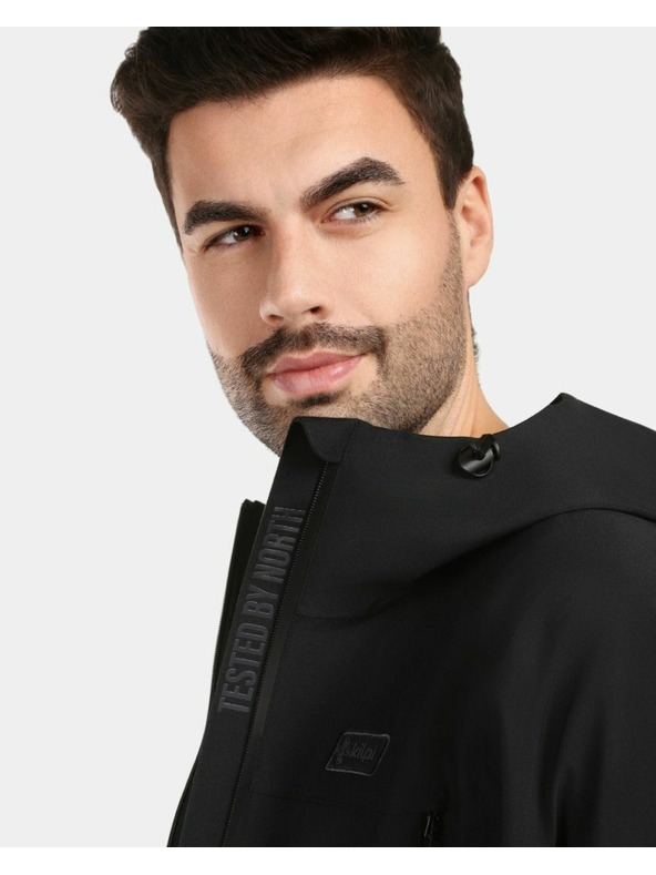 Kilpi Мъжко удължено външно яке Kilpi AYRA-M Черно