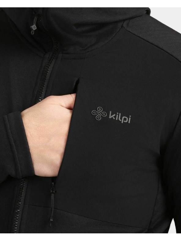 Kilpi Мъжки флисов суитшърт Kilpi SEVELEN-M Черен