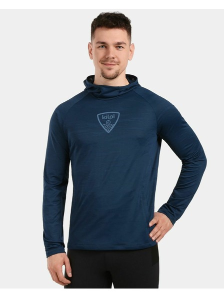 Kilpi Мъжки тренировъчен и функционален суитшърт Kilpi AILEEN-M Тъмно синя