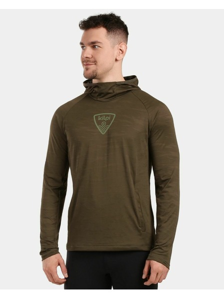 Kilpi Мъжки тренировъчен и функционален суитшърт Kilpi AILEEN-M Khaki